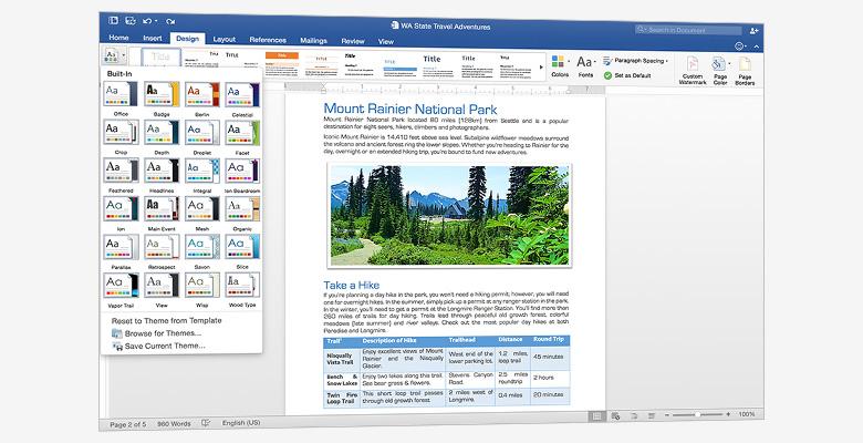 what is microsoft office home and student for mac